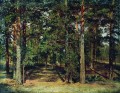 forêt de pins 1 paysage classique Ivan Ivanovitch